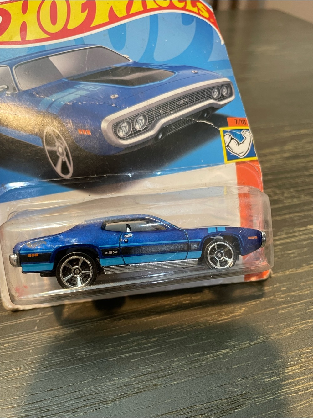 Hot Wheels '71 Plymouth GTX from 2023 Muscle Mania series. collector